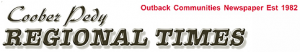 Coober Pedy Newspaper Regional Times logo